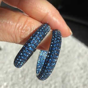 Daniela Swaebe blue crystal earrings